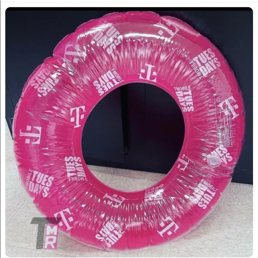 6/8/21 TMobile Magenta Tuesday Promotional Item Pool Pink Floatier Seal Unopened